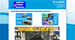 Desktop Screenshot of ipompeufabra.cat
